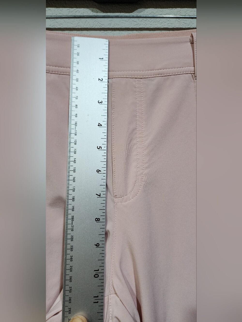 Athleta Pale Pink Cargo Wide-Leg Pants Size 0 - Picture 5 of 14